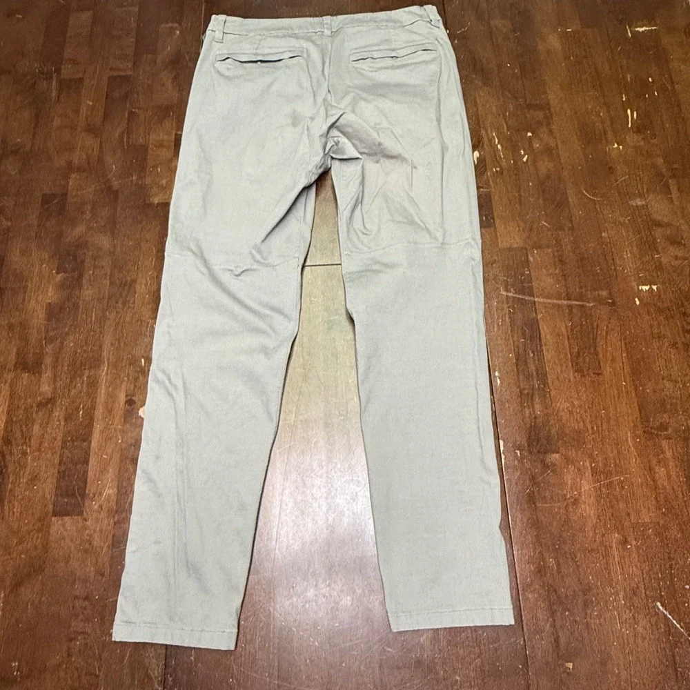 Lululemon Commission Pant 32x30 Slim Oxford Gull Oxford Grey Mens Office Travel
